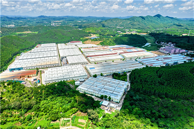 江门生产基地鸟瞰图